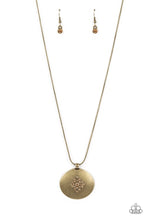 Load image into Gallery viewer, Paparazzi Jewelry Necklace Center of the Cosmos - Brass