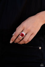 Load image into Gallery viewer, Paparazzi Jewelry Necklace ROSE to My Heart - Red
