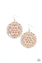 Load image into Gallery viewer, Paparazzi Jewelry Earrings MANDALA Effect - Orange