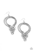 Load image into Gallery viewer, Paparazzi Jewelry Earrings Dont Go CHAINg-ing - Silver
