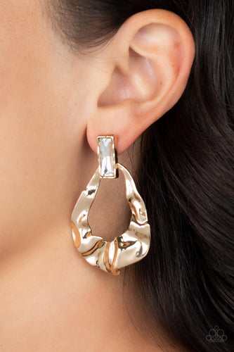 Paparazzi Jewelry Earrings Metro Meltdown