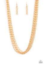 Load image into Gallery viewer, Paparazzi Jewelry Necklace Dynamite Dynamo - Gold