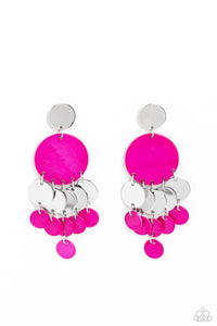 Paparazzi Jewelry Earrings SHELL of the Ball - Pink