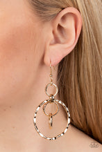 Load image into Gallery viewer, Paparazzi Jewelry Earrings Twisted Temptation - Gold