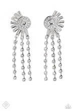 Load image into Gallery viewer, Paparazzi Jewelry Earrings Torrential Twinkle - White