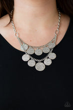 Load image into Gallery viewer, Paparazzi Jewelry Necklace Work Every CHIME Silver