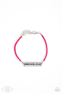 Paparazzi Jewelry Bracelet Have Faith - Pink