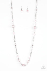 Paparazzi Jewelry Necklace Magnificently Milan Pink