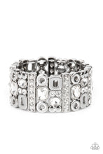 Load image into Gallery viewer, Paparazzi Jewelry Ring Dynamically Diverse - White