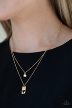 Load image into Gallery viewer, Paparazzi Jewelry Necklace Not Your Damsel Gold