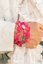 Load image into Gallery viewer, Paparazzi Jewelry Fashion Fix Glimpses of Malibu 
0821