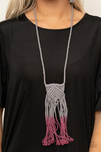 Load image into Gallery viewer, Paparazzi Jewelry Necklace Look At MACRAME Now - Purple