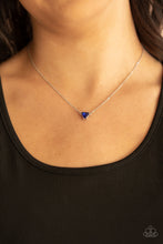Load image into Gallery viewer, Paparazzi Jewelry Necklace Downright Dainty - Blue
