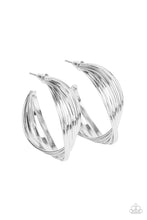 Load image into Gallery viewer, Paparazzi Jewelry Earrings Curves In All The Right Places - Silver