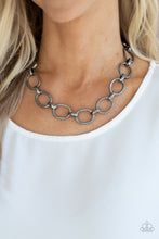 Load image into Gallery viewer, Paparazzi Jewelry Necklace HAUTE-ly Contested - Black