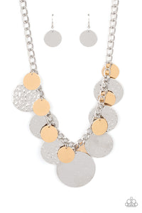 Paparazzi Jewelry Necklace Industrial Grade Glamour - Silver