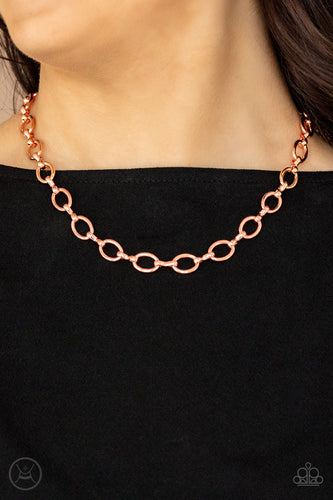 Paparazzi Jewelry Necklace Craveable Couture - Copper