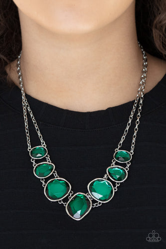 Paparazzi Jewelry Necklace Absolute Admiration - Green