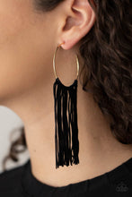 Load image into Gallery viewer, Paparazzi Jewelry Earrings Flauntable Fringe - Gold