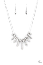 Load image into Gallery viewer, Paparazzi Jewelry Necklace Dangerous Dazzle - White