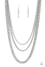 Load image into Gallery viewer, Paparazzi Jewelry Necklace Chain of Champions - Silver