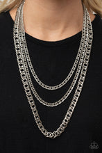 Load image into Gallery viewer, Paparazzi Jewelry Necklace Chain of Champions - Silver