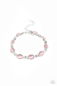 Paparazzi Jewelry Bracelet Blissfully Beaming - Pink