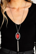 Load image into Gallery viewer, Paparazzi Jewerly Necklace Timeless Talisman - Red