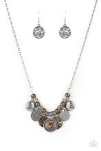 Load image into Gallery viewer, Paparazzi Jewelry Necklace To Coin A Phrase - Brown