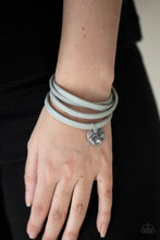 Load image into Gallery viewer, Paparazzi Jewelry Bracelet Wonderfully Worded - Silver