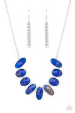 Load image into Gallery viewer, Paparazzi Jewelry Necklace Elliptical Episode - Blue