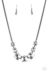 Paparazzi Jewelry Necklace Unfiltered Confidence - Black