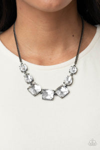 Paparazzi Jewelry Necklace Unfiltered Confidence - Black