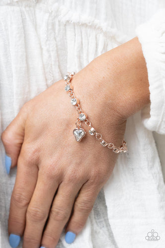 Paparazzi Jewelry Bracelet Sweet Sixteen - Rose Gold