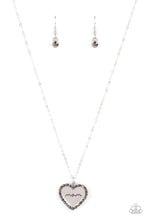 Load image into Gallery viewer, Paparazzi Jewelry Necklace The Real Boss - Silver
