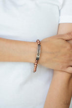 Load image into Gallery viewer, Paparazzi Jewelry Bracelet Mom Squad - Copper