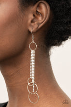 Load image into Gallery viewer, Paparazzi Jewelry Earrings Demurely Dazzling - White