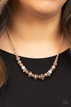 Load image into Gallery viewer, Paparazzi Jewelry Necklace Turn Up The Tea Lights - Copper