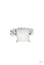 Load image into Gallery viewer, Paparazzi Jewelry Ring Ready For My Coronation - White