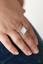 Load image into Gallery viewer, Paparazzi Jewelry Ring Ready For My Coronation - White