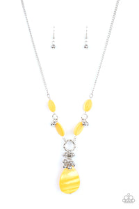 Paparazzi Jewelry Necklace Summer Idol - Yellow