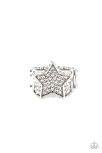 Load image into Gallery viewer, Paparazzi Jewelry Ring Here Come The Fireworks - White