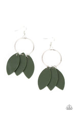 Load image into Gallery viewer, Paparazzi Jewelry Earrings Leafy Laguna - Green