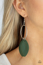 Load image into Gallery viewer, Paparazzi Jewelry Earrings Leafy Laguna - Green
