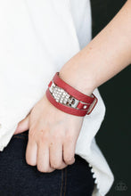 Load image into Gallery viewer, Paparazzi Jewelry Bracelet Ultra Urban - Red
