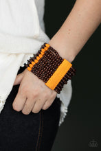 Load image into Gallery viewer, Paparazzi Jewelry Wooden Tropical Trendsetter - Orange