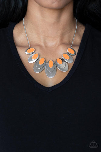 Paparazzi Jewelry Necklace Endless Eclipse - Orange