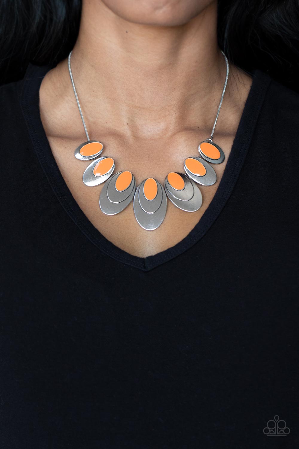 Paparazzi Jewelry Necklace Endless Eclipse - Orange