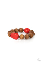 Load image into Gallery viewer, Paparazzi Jewelry Bracelet Abundantly Artisan - Red
