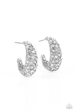 Load image into Gallery viewer, Paparazzi Jewelry Earrings Glamorously Glimmering - White